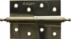 Петля дверная разъемная ЗУБР "ЭКСПЕРТ", 1 подшипник, цвет латунь (PB), правая, с крепежом, 100х75х2,5мм, 2 шт ,  ( 37605-100-1R )