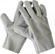 Перчатки СИБИН рабочие кожаные, из спилка, XL,  ( 1134-XL )