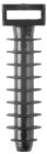 Дюбель-хомут под стяжку ДХС, 8 x 45 мм, 6 шт, нейлоновый, ЗУБР,  ( 4-309106-08-45 )