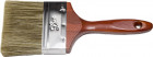 Кисть плоская STAYER "LASUR - LUX", деревянная ручка, смешанная щетина, 100мм,  ( 01051-100 )