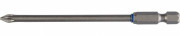 Бита ЗУБР "ЭКСПЕРТ" торсионная кованая, обточенная, хромомолибденовая сталь, тип хвостовика E 1/4", PH2, 100мм, 1шт ,  ( 26011-2-100-1 )