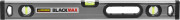 Уровень STAYER "PROFESSIONAL" "BlackMax" коробчатый усиленный с ручками, утолщенный особопроч профиль, 0,5мм/м, 3 ампулы, 60см,  ( 3475-060 )