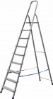 Лестница-стремянка СИБИН алюминиевая, 9 ступеней, 187 см,  ( 38801-9 )
