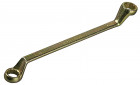 Накидной гаечный ключ изогнутый 24 х 26 мм, STAYER,  ( 27130-24-26 )