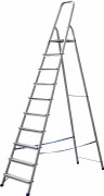 Лестница-стремянка СИБИН алюминиевая, 10 ступеней, 208 см,  ( 38801-10 )