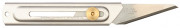 Нож OLFA хозяйственный с выдвижным лезвием, корпус и лезвие из нержавеющей стали, 20мм ,  ( OL-CK-2 )