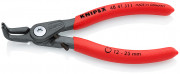 Прецизионные щипцы для стопорных колец фосфатированные, серого цвета 130 мм, KNIPEX,  ( KN-4841J11 )