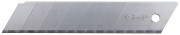 Лезвия ЗУБР "ЭКСПЕРТ" сегментированные, улучшенная инструментальная сталь У8А, в боксе, 25 мм, 5шт ,  ( 09710-25-5 )