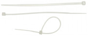 Кабельные стяжки белые КС-Б2, 4.8 х 300 мм, 25 шт, нейлоновые, ЗУБР Профессионал,  ( 4-309017-48-300 )