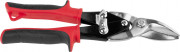 Ножницы JCB по металлу рычажные, хромованадиевая сталь, двухкомпонентная ручка, левые, 250мм ,  ( JAS002 )