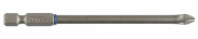Бита ЗУБР "ЭКСПЕРТ" торсионная кованая, обточенная, хромомолибденовая сталь, тип хвостовика E 1/4", PZ2, 100мм, 1шт ,  ( 26013-2-100-1 )