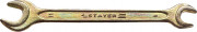 Рожковый гаечный ключ 9 x 11 мм, STAYER,  ( 27038-09-11 )