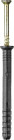Дюбель-гвоздь полипропиленовый, потайный бортик, 6 x 60 мм, 100 шт, STAYER,  ( 30645-06-060 )