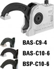 Зажим BAS-C compact, крепежное отверстие разрезное BAS-C10-6, BESSEY, ( BE-BAS-C10-6 )