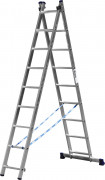 Лестница СИБИН универсальная, двухсекционная, 9 ступеней,  ( 38823-09 )