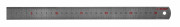 Линейка ЗУБР "ЭКСПЕРТ" нержавеющая, двусторонняя, непрерывная шкала 1/2мм / 1мм, двухцветная, длина 0,3м, толщина 0,7мм,  ( 34280-0.9-030 )