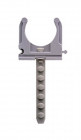 Скоба-держатель для металлопластиковых труб, в комплекте с дюбелем, 20 мм, 6 шт, ЗУБР,  ( 4-44956-20 )