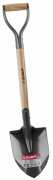 Лопата "БЕРКУТ" автомобильная, деревянный черенок, металлическая рукоятка, ЗУБР,  ( 4-39506_z01 )