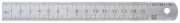 Линейка измерительная металлическая, 0,15м,  ( 3426-015 )