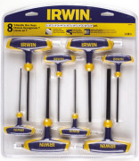 Ключи шестигранные набор Т-образные 8 шт 2-10 мм, IRWIN, ( Т10771-10504817 )