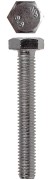 Болт с шестигранной головкой, DIN 933, M8x10 мм, 8 шт, кл. пр. 5.8, оцинкованный, ЗУБР,  ( 4-303076-08-010 )