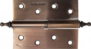 Петля дверная разъемная ЗУБР "ЭКСПЕРТ", 1 подшипник, цвет ст. медь (AC), левая, с крепежом, 100х75х2,5мм, 2 шт,  ( 37605-100-6L )