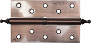 Петля дверная разъемная ЗУБР "ЭКСПЕРТ", 1 подшипник, цвет ст. медь (AC), левая, с крепежом, 125х75х2,5мм, 2 шт,  ( 37605-125-6L )