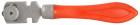 Стеклорез роликовый, 3 режущих элемента, с пластмассовой ручкой,  ( 3361 )