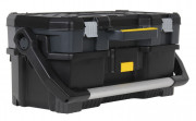 Открытый профессиональный пластмассовый ящик для инструмента со съемным кейсом 24 " 67 x 32,3 x 28,3, STANLEY, ( 1-97-506 )