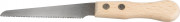 Ножовка KRAFTOOL "Unicum" по дереву, сверхт работы, пиление заподлицо с поверх, шаг 25TPI(1мм), т.п. 0,3мм, 100мм,  ( 15195-10-25 )