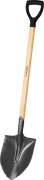Лопата "БЕРКУТ" штыковая, деревянный черенок, с рукояткой, ЗУБР Профессионал ( 4-39507_z02 )