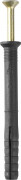 Дюбель-гвоздь полипропиленовый, потайный бортик, 8 x 80 мм, 50 шт, STAYER,  ( 30645-08-080 )
