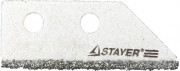 Лезвие STAYER "PROFI" сменное с карбидным напылением для скребка 33415, 2шт.  ,  ( 33415-S2 )
