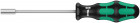 395 Отвертка-торцовый ключ, 3.0 mm x 125 mm,  WERA,  ( WE-028205 )
