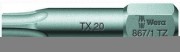 867/1 TZ TORX® Биты, TX 6 x 25 mm,  WERA,  ( WE-066301 )