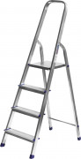 Лестница-стремянка СИБИН алюминиевая, 4 ступени, 82 см,  ( 38801-4 )