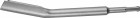 KRAFTOOL SDS-plus Зубило-штробер полукруглое 22 x 250 мм,  ( 29328-22-250 )