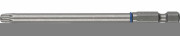 Бита ЗУБР "ЭКСПЕРТ" торсионная кованая, обточенная, хромомолибденовая сталь, тип хвостовика E 1/4", T30, 100мм, 1шт ,  ( 26015-30-100-1 )