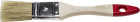 Кисть плоская STAYER "UNIVERSAL-STANDARD", светлая натуральная щетина, деревянная ручка, 25мм,  ( 0101-025 )