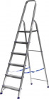 Лестница-стремянка СИБИН алюминиевая, 6 ступеней, 124 см,  ( 38801-6 )