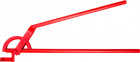 Трубогиб ЗУБР "ЭКСПЕРТ" для точной гибки труб из твердой и мягкой меди под углом до 90град, 22мм(радиус скругления 87мм),  ( 23523-22 )