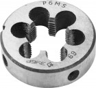 Плашка ЗУБР "ЭКСПЕРТ" круглая машинно-ручная для нарезания метрической резьбы, М18 x 2,5,  ( 4-28023-18-2.5 )