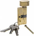 Механизм ЗУБР "МАСТЕР" цилиндровый, тип "ключ-защелка", цвет латунь, 5-PIN, 60мм  ,  ( 52103-60-1 )