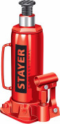 Домкрат гидравлический бутылочный "RED FORCE", 12т, 230-465 мм, STAYER 43160-12,  ( 43160-12_z01 )
