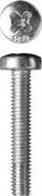 Винт DIN 7985, M3 x 20 мм, 5 кг, кл. пр. 4.8, оцинкованный, ЗУБР,  ( 303150-03-020 )