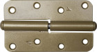 Петля накладная стальная "ПН-110", цвет золотой металлик, левая, 110мм  ,  ( 37653-110L )