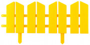 Бордюр декоративный GRINDA "ЛЕТНИЙ САД", 16х300см, желтый,  ( 422225-Y )