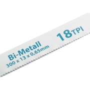 Полотна для ножовки по металлу, 300 мм, 18 TPI, BIM, 2 шт Gross, ( 77730 )