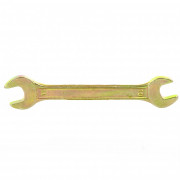 Ключ рожковый, 10 х 11 мм, желтый цинк Сибртех, ( 14304 )
