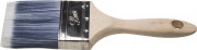 Кисть плоская STAYER "AQUA-LUX", искусственная щетина, неокрашенная профессиональная деревянная ручка, 75мм,  ( 01055-075 )
